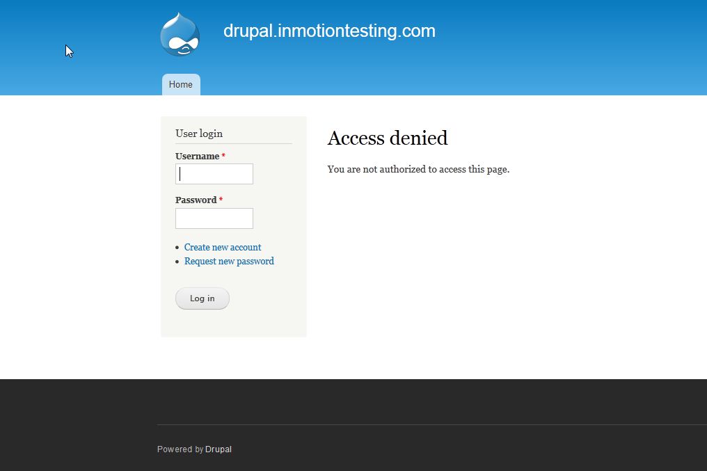 drupal login security